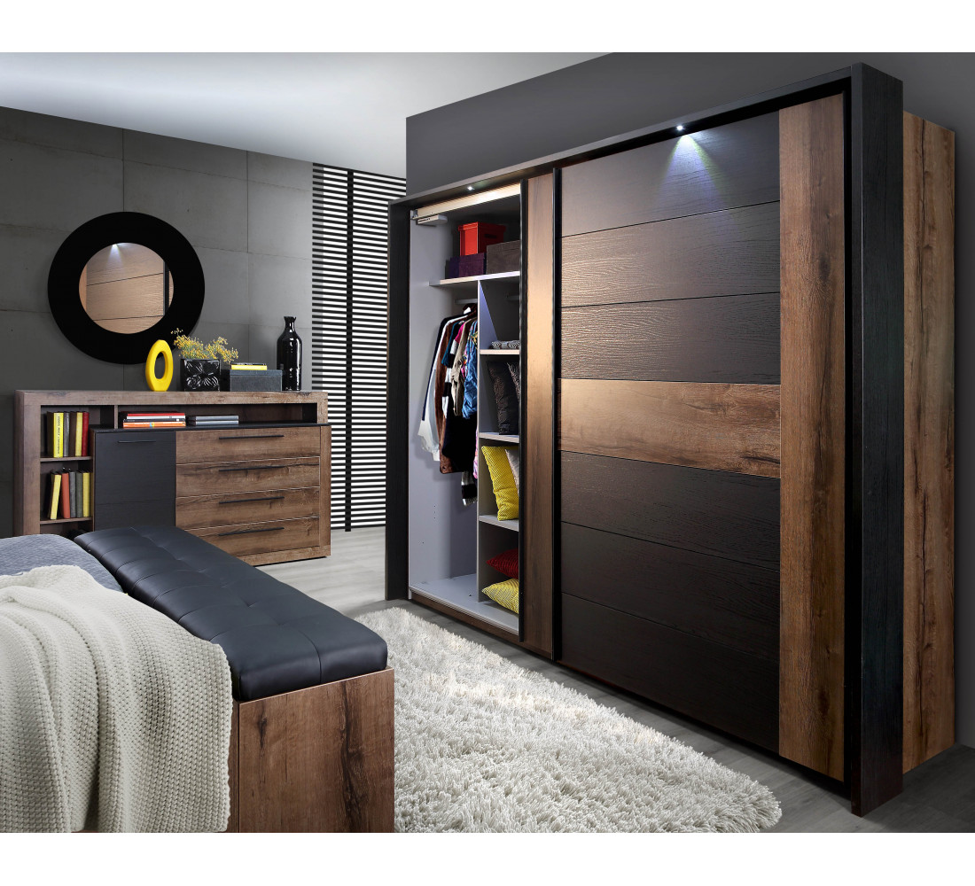 шкаф для спальни в стиле лофт